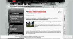 Desktop Screenshot of fichtelberg.wordpress.com