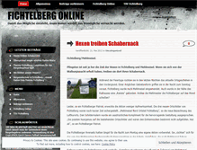 Tablet Screenshot of fichtelberg.wordpress.com