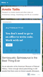Mobile Screenshot of anolistollis.wordpress.com