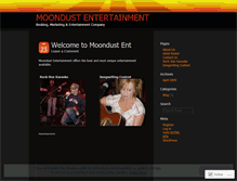 Tablet Screenshot of moondustent.wordpress.com