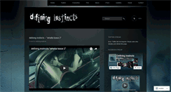 Desktop Screenshot of defininginstincts.wordpress.com