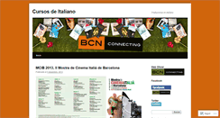 Desktop Screenshot of cursoitaliano.wordpress.com
