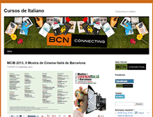 Tablet Screenshot of cursoitaliano.wordpress.com