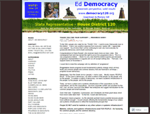 Tablet Screenshot of democracy120.wordpress.com