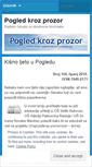 Mobile Screenshot of pogledkrozprozor.wordpress.com