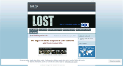 Desktop Screenshot of lostterzastagione.wordpress.com