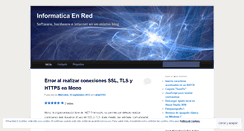 Desktop Screenshot of informaticaenred.wordpress.com