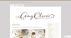 Desktop Screenshot of amyolsonjewelry.wordpress.com