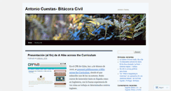 Desktop Screenshot of bitacoracivil.wordpress.com