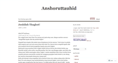 Desktop Screenshot of dakwahdanjihad.wordpress.com