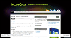 Desktop Screenshot of incomequest.wordpress.com