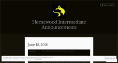 Desktop Screenshot of hernewood.wordpress.com