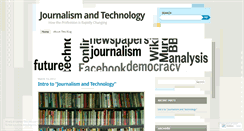 Desktop Screenshot of journalismandtechnology.wordpress.com