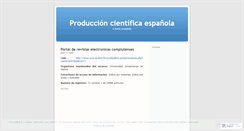 Desktop Screenshot of guiaderecursosopenacces.wordpress.com