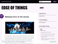 Tablet Screenshot of edgeofthings.wordpress.com