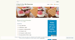 Desktop Screenshot of idonteatmyfriends.wordpress.com