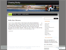 Tablet Screenshot of chasingrocky.wordpress.com