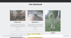 Desktop Screenshot of pdxdinosaur.wordpress.com