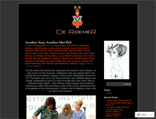 Tablet Screenshot of deroemer.wordpress.com
