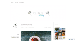 Desktop Screenshot of detailsjuliette.wordpress.com