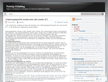 Tablet Screenshot of netwijs.wordpress.com
