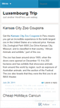 Mobile Screenshot of luxembourgtrip.wordpress.com