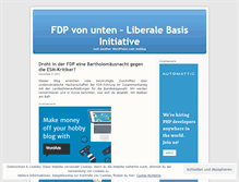 Tablet Screenshot of liberalportal.wordpress.com