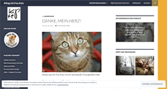 Desktop Screenshot of katzentatzen.wordpress.com