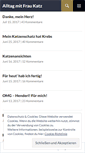 Mobile Screenshot of katzentatzen.wordpress.com