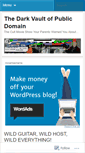 Mobile Screenshot of darkvault.wordpress.com
