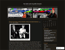 Tablet Screenshot of darkvault.wordpress.com