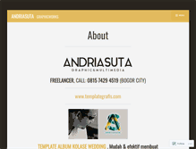 Tablet Screenshot of andriasuta.wordpress.com