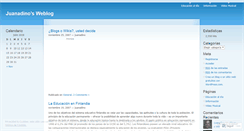 Desktop Screenshot of juanadino.wordpress.com