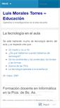 Mobile Screenshot of luismoto.wordpress.com