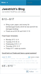 Mobile Screenshot of jwestrich.wordpress.com