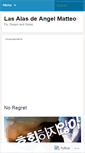 Mobile Screenshot of angelmatteo.wordpress.com