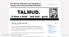 Desktop Screenshot of opensourcetalmud.wordpress.com