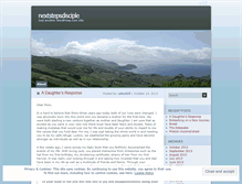 Tablet Screenshot of nextstepsdisciple.wordpress.com