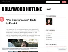 Tablet Screenshot of hollywoodhotline.wordpress.com