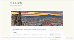 Desktop Screenshot of eledebcn.wordpress.com