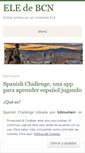Mobile Screenshot of eledebcn.wordpress.com