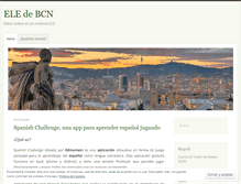 Tablet Screenshot of eledebcn.wordpress.com