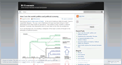 Desktop Screenshot of bseconomist.wordpress.com