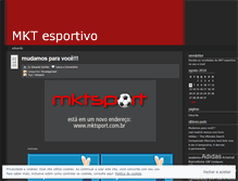 Tablet Screenshot of mktsport.wordpress.com