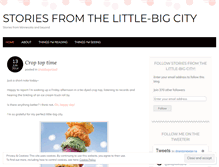 Tablet Screenshot of mncitystories.wordpress.com