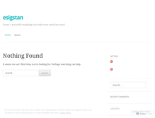 Tablet Screenshot of esigstan.wordpress.com