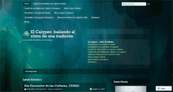 Desktop Screenshot of calypsonians.wordpress.com
