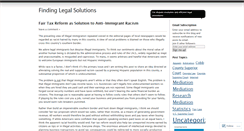 Desktop Screenshot of centerforlegalsolutions.wordpress.com