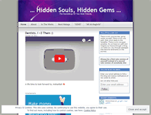 Tablet Screenshot of hiddensouls.wordpress.com