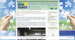 Desktop Screenshot of educacastelo.wordpress.com